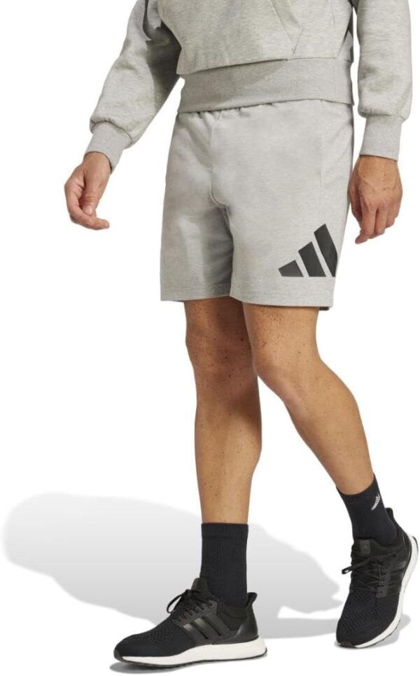 adidas Men's Essentials Big Logo Single Jersey 7-Inch Shorts