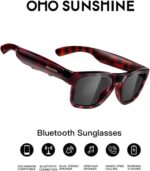 OhO Smart Glasses,Polarized Sunglasses with Bluetooth Speaker,Athletic/Outdoor UV Protection and Voice Control,Unisex(Grey Lens) - Image 2
