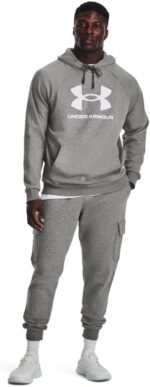 Under Armour Men's Rival Fleece Logo Hoodie - Image 3