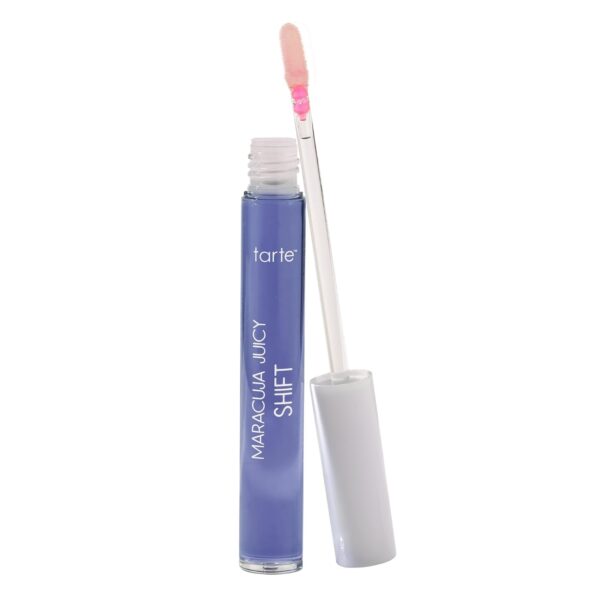 tarte maracuja juicy lip & cheek shift – pH-Powered Lip Gloss Balm with Vitamin E & Hyaluronic Acid for Smooth, Moisturized Lips & Cheek Tint Blush, Vegan & Cruelty-Free