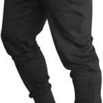 BUXKR Men's Slim Joggers Workout Pants for Gym Running and Bodybuilding Athletic Bottom Sweatpants with Deep Pockets