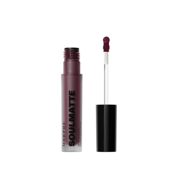 Morphe Soulmatte Velvet Lip Mousse - Air-Whipped Matte Lipstick for Women with Vitamin E to Hydrate, Soften & Smooth - Provides Long Lasting & Velvety Formula - Compatible (0.13 Fl Oz)