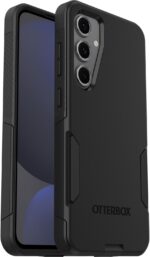 OtterBox Samsung Galaxy S24 FE Commuter Series Case - Black, Slim & Tough, Pocket-Friendly, with Port Protection - Image 2