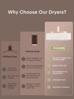 Portable Clothes Dryers, Mini Laundry Dryers with Timer Function & Dry Bag, Easy to Use Multiple Compact Dryer for Clothes, for Travel, Apartment, RV, Dorm, for Light Clothes, Underwear, Baby Clothe - Image 8