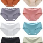 Suggest a better title and return a single title only without any other comments: Demifill Teen Girls Seamless Underwear Tagless No Show Panties for Teens Pack of 8 Multipack