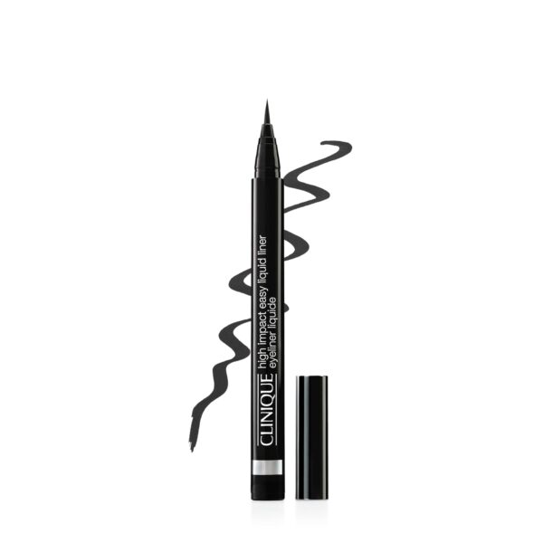 Clinique High Impact Easy Liquid Eyeliner | Waterproof, Long Lasting, Smudge Resistant + Safe For Sensitive Eyes