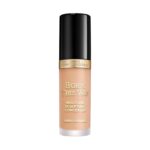 Suggest a better title and return a single title only without any other comments: Too Faced Born This Way Super Coverage Multi-Use Concealer | Full Coverage, Non-Comedogenic, Oil Free + Long Lasting Concealer | Hyaluronic Acid, Coconut Water + Alpine Rose