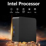 2026 Latest Mini PC, 16GB RAM 1TB SSD, Intel N5095 Processor (Up to 2.9GHz), Mini Desktop Computer Support 4K Dual Display, WiFi & BT 5.2 for Business, Office, Home Server, Type-C, USB3.0 - Image 3