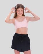 Suggest a better title and return a single title only without any other comments: SALIA GIRL Soft Fixed Padding Training Bras for Girls, Seamless Cami Sports Bras for Teens 10-14, Adjustable Strap Design - Image 4