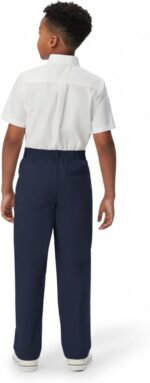 French Toast Boys Pull-On Relaxed Fit School Uniform Pant (Standard & Husky) - Image 2