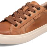 Taos Plim Soul Lux Women's Sneaker - Soft Premium Leather Lace Up Sneakers with All Day Walking Comfort and Support