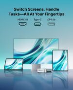 ACEMAGIC K1 Mini PC AMD Ryzen 4300U (Up to 3.7GHz), 8GB DDR4 256GB SSD, Mini Computer with Radeon Graphics, 4K Triple Display USB-C 28W Performance, Ethernet VESA, WiFi/BT, Business & Home Office - Image 4