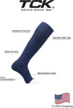 TCK Prosport Tube Socks Baseball Socks Softball Football Socks Durable and Moisture Wicking Over the Calf - Image 3