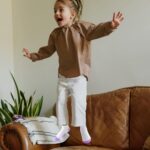 Suggest a better title and return a single title only without any other comments: Bemeol Girls Socks 12 Pairs Ankle Athletic Socks Cotton Sports Sock For Little Big Kids - Image 8