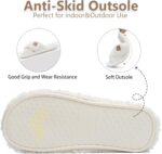 Fuzzy Open Toe Slippers for Women Indoor and Outdoor with Memory Foam Cozy Cross Band Women's Slipper Cute Soft House Shoes Slip On Gifts for Womens Mom Her Ladies Bridesmaid - Image 5