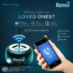 RENNY - Loud Cell Phone Ringer, Amplifier & Flasher for Hearing Impaired & Noisy Environments (117dB) | Wireless Bluetooth Auto-Connect | 5 Selectable Ringtones | No Missed Calls - Image 7