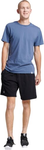 Russell Athletic Mens Dri-Power Short Sleeve Tees, Moisture Wicking, Odor Protection, UPF 30+, Sizes S-4x - Image 2