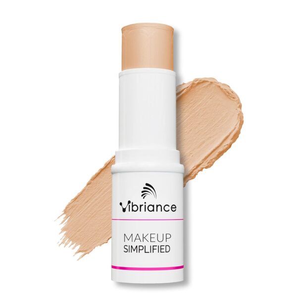 Suggest a better title and return a single title only without any other comments: Vibriance Complexion Sticks - Foundation for Mature Skin - Sheer, Buildable Coverage Face Makeup Foundation for Older Women - 3-in-1 Base, Contour, Concealer - Light