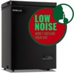Deep Freezer Chest 3.5 Cubic Feet Freezers with Temperature Display Panel Mini Freezer with Removable Basket Suitable for Apartment Garage Dorm BLACK - Image 8