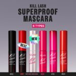 CLIO Kill Lash Superproof Mascara, Waterproof Mascara Black, Volumizing for Natural Curling Eyelash, Long-Lasting, Clump & Smudge-Free, for Sensitive Eyes, Korean Makeup Beauty (002 Volume Curling) - Image 9