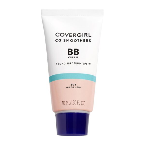 Suggest a better title and return a single title only without any other comments: COVERGIRL Smoothers Lightweight BB Cream, Fair to Light 805, 1.35 oz (Packaging May Vary) Lightweight Hydrating 10-In-1 Skin Enhancer with SPF 21 UV Protection