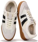 Project Cloud 100% Genuine Leather Casual Sneakers for Women - Memory Foam Insoles - Womens Shoes & Lightweight Women's Fashion Sneakers - Slip On Shoes for Women Footwear (Verdy)