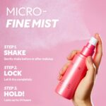Suggest a better title and return a single title only without any other comments: TIRTIR Waterproof Setting Spray – 24 Hour Long Lasting Fix, Sweatproof Water Resistant Makeup Finisher – Ethanol Free, Semi Matte Finish for Oily Skin – Korean Makeup Fixer - Image 6
