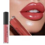 12 Shades Matte Liquid Lipstick, High Pigmented Velvet Lip Gloss, Waterproof Long Lasting Smooth Lip Glaze, Professional Nude & Vibrant Makeup (#11)