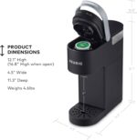 Keurig K-Mini Single Serve K-Cup Pod Coffee Maker, 6 to 12oz Brew size, with Cord Storage, Perfect for Small Spaces, Black - Image 8