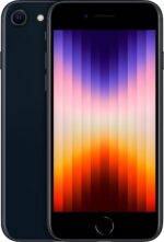 Apple iPhone SE 3rd Gen, 128GB, Midnight - Unlocked (Renewed)