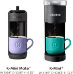 Keurig K-Mini Mate Single Serve K-Cup Pod Coffee Maker, Brews Up to 12 oz Cup, Compact Portable Coffee Machine for Small Spaces, Great for Dorms & Offices, Black - Image 5
