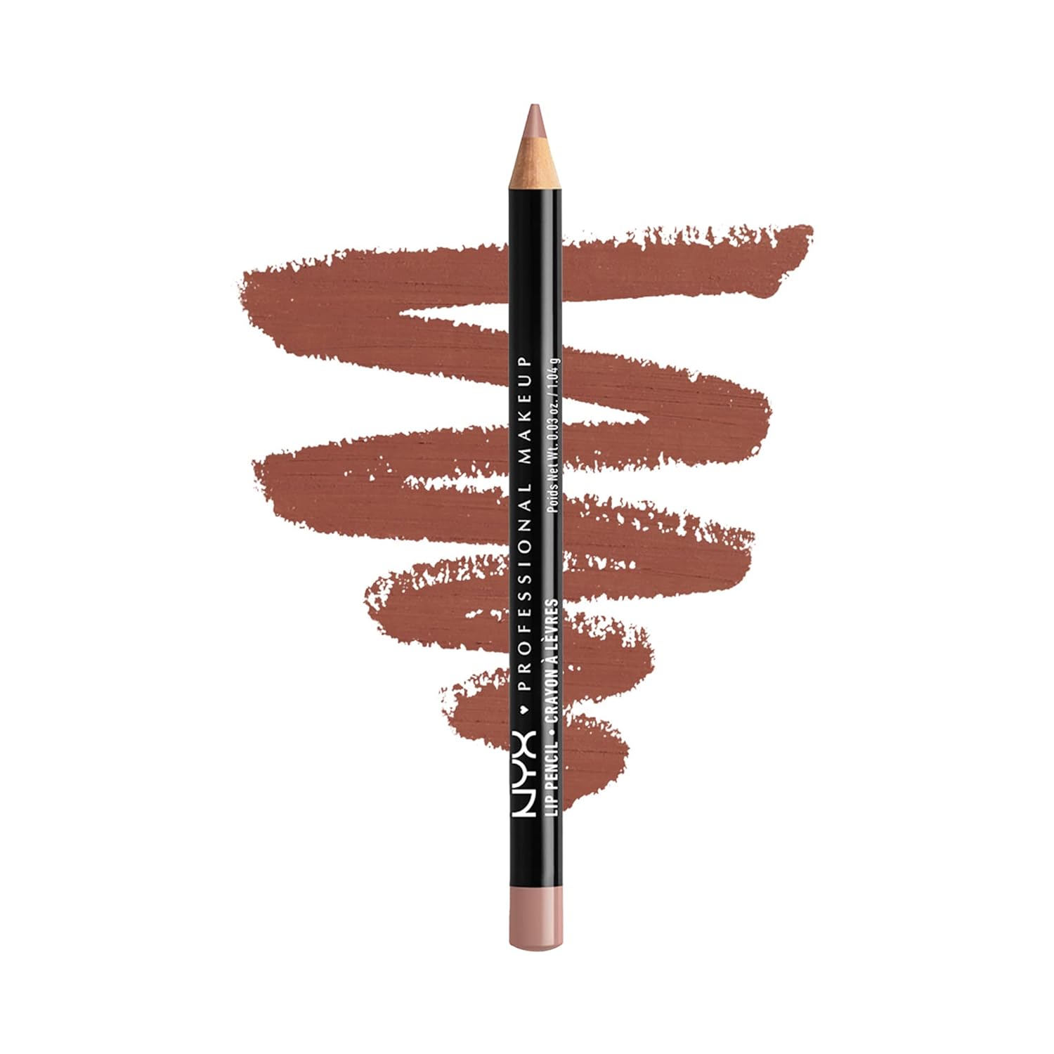 NYX PROFESSIONAL MAKEUP Slim Lip Pencil, Long-Lasting Creamy Lip Liner NYX PROFESSIONAL MAKEUP Slim Lip Pencil, Long-Lasting Creamy Lip Liner - Coffee