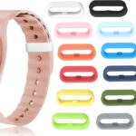 Multi-Color Band Keeper, Magic band locks, Silicone Fastener Rings Security Loop/Holder/Clips Compatible with Fitbit Charge/Charge HR/Garmin Vivofit/Disney Magic Bands 1.0/2.0 & More