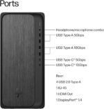 HP Secure & Productive Business Tower Desktop, AMD 6-Core Ryzen 5 (Beat Intel Core i7-1185G7), 16GB DDR5 RAM, 1TB Storage(512GB SSD & 500GB HDD), HDMI + DP, RJ-45, USB-C, Windows 11 Pro - Image 3