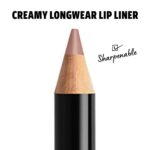 NYX PROFESSIONAL MAKEUP Slim Lip Pencil, Long-Lasting Creamy Lip Liner - Coffee - Image 2