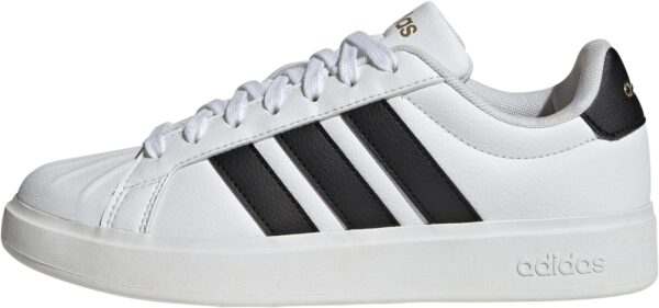 adidas Womens Streettalk Lace Up Sneakers Shoes Casual - White