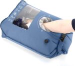 Wash Bag Portable Washing Machine for Camping Travel Laundry Washing Bag Baby Clothes Manual Washer Dry Bags Self-sufficient Hand Wash Clothes for Outdoor Traveller RV Backpacking Adventures Essential