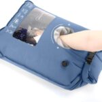 Wash Bag Portable Washing Machine for Camping Travel Laundry Washing Bag Baby Clothes Manual Washer Dry Bags Self-sufficient Hand Wash Clothes for Outdoor Traveller RV Backpacking Adventures Essential