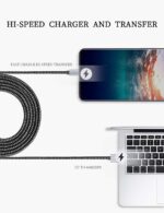 Teeind USB Type C Cable Fast Charging, Tpc001 5 Pack(6Ft 3A) Braided C Charger Cables Compatible with Samsung S10e/note 9/s10/s9/s8 Plus/A80/A50/A20 - Image 5