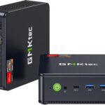 GMKtec Gaming Mini PC Ryzen 7640HS (Beats 6800H/6800U) 16GB DDR5 512GB NVMe SSD Dual NIC LAN 2.5GbE /WiFi 6E BT5.2 /USB4 Desktop Computers Office Home M6 Ultra
