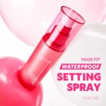 Suggest a better title and return a single title only without any other comments: TIRTIR Waterproof Setting Spray – 24 Hour Long Lasting Fix, Sweatproof Water Resistant Makeup Finisher – Ethanol Free, Semi Matte Finish for Oily Skin – Korean Makeup Fixer - Image 2