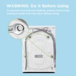 COMFEE’ 24" Washer and Dryer Combo 2.7 cu.ft 26lbs Washing Machine Steam Care, Overnight Dry, No Shaking Front Load Full-Automatic Machine, Dorm White - Image 5