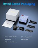 GMKtec M5 Ultra Gaming Mini PC Ryzen 7 7730U (Upgraded 7430U/ 5825U), 32GB RAM 512GB SSD Dual NIC LAN 2.5GbE Desktop Computers, Triple 4K Display, WiFi 6E, USB-C, BT 5.2, DP, HDMI 2.0 Blue - Image 9