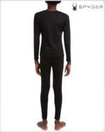 Spyder Kids Thermal Underwear Set - 2 Piece Moisture Wicking Insulated Girls Boys Thermal Set Base Layer Long Johns for Kids - Image 7