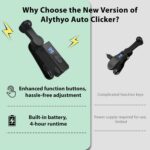 Rechargeable Auto Clicker for Smart Phone, Phone Screen Device Speed Clicker for iPhone iPad Apps, Fast Click Continuous Click for Tiktok, Live Broadcasts Likes, Lightning Deal - Image 3