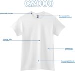 Gildan Adult Ultra Cotton T-Shirt, Style G2000, Multipack - Image 5