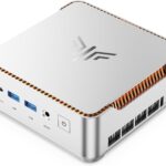 KAMRUI Hyper H2 Mini PC with Intel Core 14450HX (10C/16T, up to 4.8GHz), 16GB RAM 512GB NVMe SSD, Triple 4K, HDMI, DP, USB-C, Ethernet, Mini Desktop Computer for Office, Business, Gaming