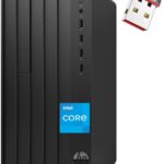 HP Tower Desktop 290 G9 Computer, Intel I3-13100 (Up to 4.5GHz) CPU, 16GB RAM, 512GB PCIe SSD, Intel UHD Graphics 730, Wired Keyboard and Black Mouse, Win 11 Home, WiFi Adapter