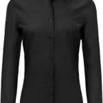 Ruisin Super Soft Wrinkle Free Button Down Shirts for Women Solid Long Sleeve Striped Formal Work Dress Blouses Tops