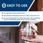 GE Profile Opal | Cleaning Supplies Kit for Opal Nugget Ice Maker | Ice Machine Cleaner Kit Includes (1) 5 oz Bottles of Cleaning Solution, (1) Cleaning Sponge - Image 5